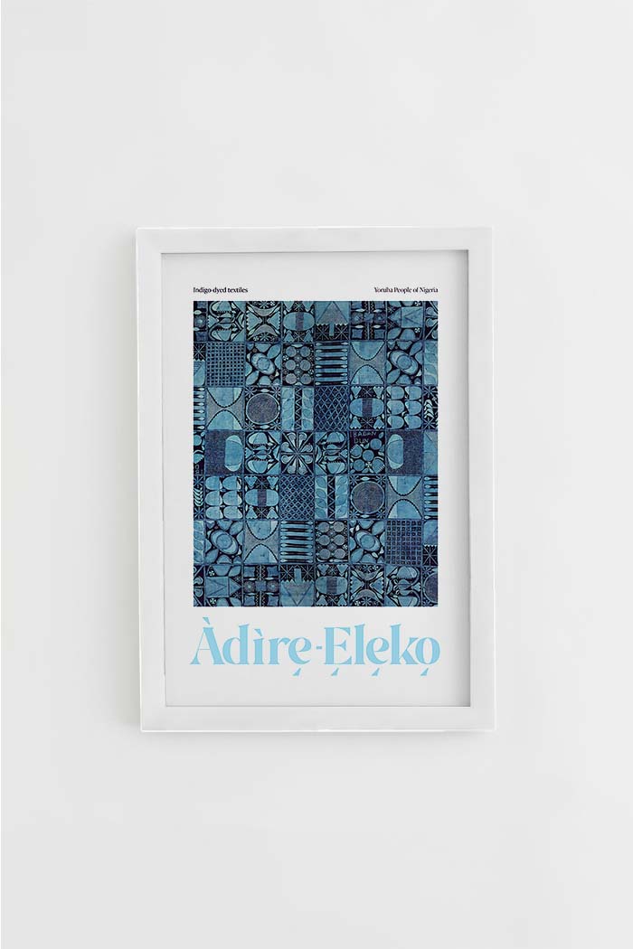 Adire Eleko | Indigo dyed Textile