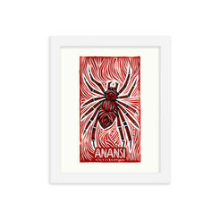 Anansi Spider framed poster affordable